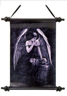 Anne Stokes Bild Poster Gothic Engel am Grab Angel 766 8138