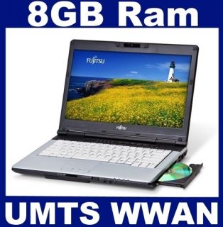 Fujitsu Lifebook S751 14 i5 2410M 8GB Ram Win7 UMTS WWAN DVD Multi