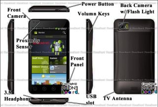 Model A75 5 WCDMA+GSM 3G 1Ghz Android 4.0 480*800 QHD Capacitive