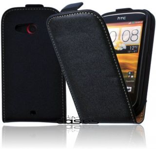 Flip Tasche HTC Desire C Vertikaltasche Handytasche Etui Cover Case