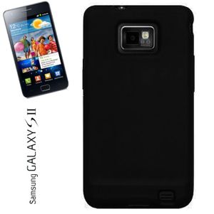 Samsung Galaxy S2 i9100 Silikon Hülle Case Tasche Cover Schutz
