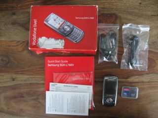 Samsung SGH L760V   Silber (Vodafone) Handy