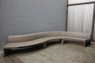 Designer Walter Knoll Schlangencouch Sofa Lounge Couch flexibel