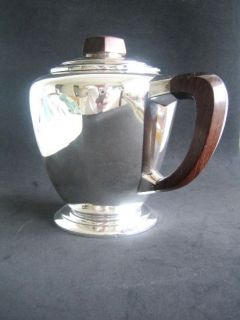 Antique CARDEILHAC Art Deco French Sterling Silver Tea Pot