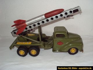 GAMA Raketen LKW Opel Blitz mit Rakete Ansehen