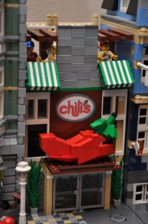 LEGO City Custom Restaurant 10185 Grill