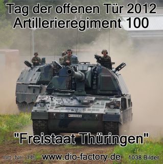 FOTO DVD 140** TdoT Artillerie Regiment 100 in Mühlhausen ** 2012