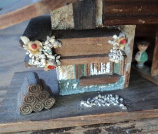 Miniatur Holz Schwarzwaldhaus oder Erzgebirge schön