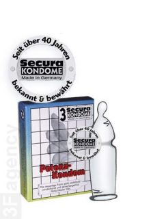 Secura POTENZ KONDOM 3er hauteng Paßform Kondome #805