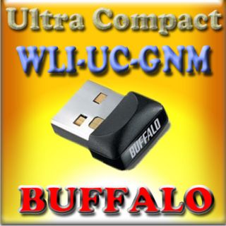 BUFFALO WLI UC GN Wireless N USB MINI NEW 802.11b/g/n
