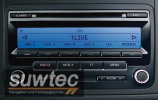 Original VW Radio CD  RCD 310 RCD310 1K0 035 186 AA Golf Caddy
