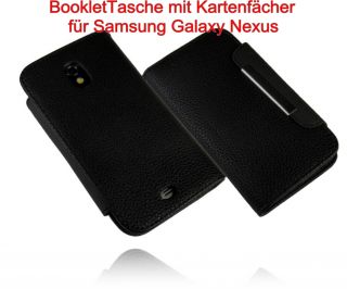 Book Style Tasche Handytasche Schutzhülle für Samsung Galaxy Nexus