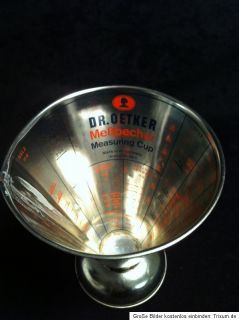 Messbecher von Dr. Oetker, Measuring Cup, Art. Nr. 825, West Germany