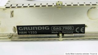 GRUNDIG HRM 1233, analoger Sat Receiver/ Kabelkopfstation