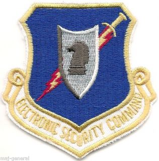 AF ELECTRONIC SECURITY COMMAND HAT PATCH