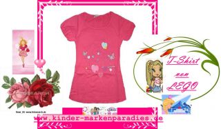 NEU LEGO Mädchen T Shirt Sweat Tunika Tank Top Bluse Cliktis pink Gr