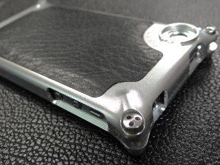 Iphone 4 ALU Metall Cover Bumper CASE tasche stahl