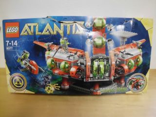 Lego Atlantis 8077 Unterwasser Hauptquartier Neu OVP (Verpackung
