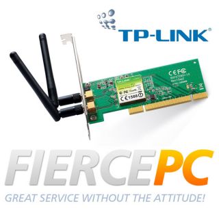 TP Link 300mbs Wireless N PCI Network Card with 2 Detachable Antennas
