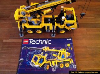 Lego Technic 8460 großer Lego Technik Pneumatik Kran Truck komplett