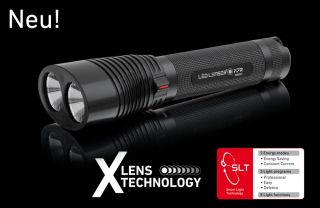 LED LENSER X7R Taschenlampe X 7 R inkl. Akku + Koffer 