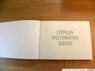RaritätSammelalbum Zeppelin Weltfahrten Buch II Zigaretten Sammelb