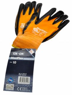 Maxiflex Endurance Handschuhe 34 848 Größe 10 orange/schwarz