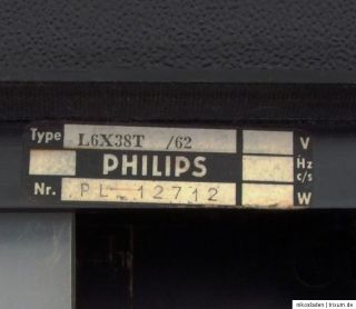 Philips FM AM Transworld De Luxe l6x38t 7 62 Weltempfänger aus