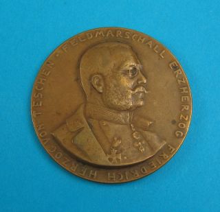 Medaille Feldmarschall Erzherzog Friedrich von Teschen