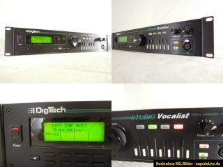 Digitech Studio Vocalist, Harmony Processor