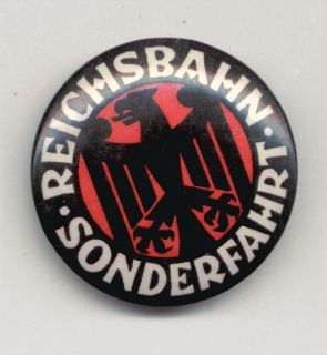 Abzeichen Reichsbahn Sonderfahrt so 1924 1934 benutzt (877)
