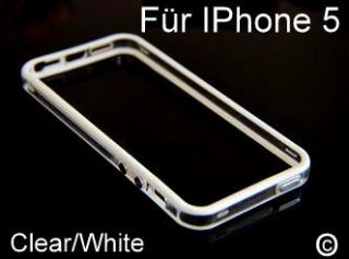 Für iPhone 5 5G BUMPER Schutz Hülle Case Silikon Schale TPU Cover