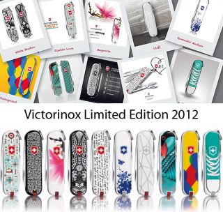Limited Edition 2012 inkl. Lederetui NEU Victorinox Classic