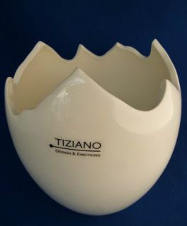 Tiziano Kübel Uovo Ostern Keramik creme