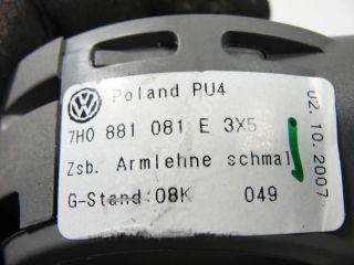VW T5 Armlehne Armauflage links artgrey 7H0 881 081 E (1639)