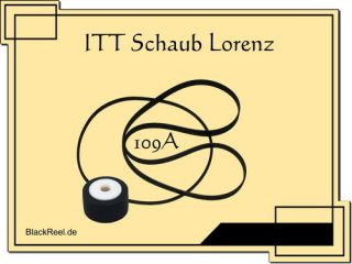 ITT Schaub Lorenz / Graetz Camping Cassette 109 A Service Kit