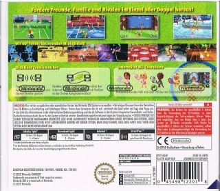 Nintendo 3DS Spiel Mario Tennis Open NEU