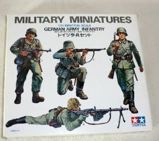 Tamiya  Military Miniatures German Army Infantry  M135 OVP
