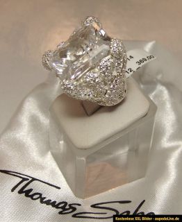 Thomas Sabo Ring TR1567 51 14 Gr. 50/15,9 925 Pavé Silber Neu/Etikett