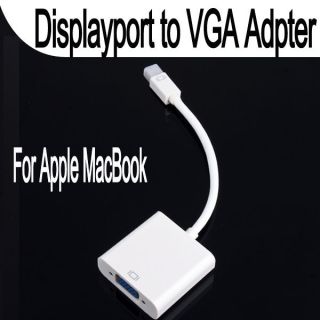 Mini displayport DP to VGA Cable Kable Adapter for Apple Macbook MaC
