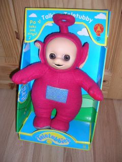 BOXED     TELETUBBIES LARGE TALKING PO     VERY GOOD CONDITION.