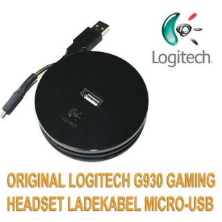 Original Logitech G930 G 930 G 930 Gaming Headset USB Ladekabel