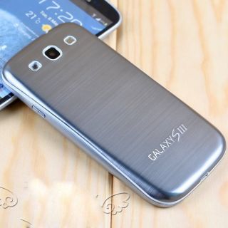 Grau Metall Akkudeckel Gehäuse Akku Back Cover Case Für Samsung