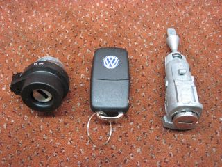 VW Golf 6 original Klappschlüssel Zündschloss Schlüssel