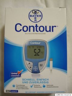 Blutzuckermessgerät♦Contour♦Bayer♦mmol/L♦NEU♦Messgerät