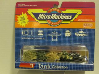 Micro Machines #1 Tank Collection   MINT   1986 By Gaoobe