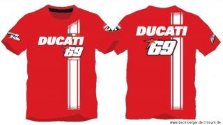 DUCATI Corse NICKY HAYDEN KINDER T Shirt # 69 Moto GP KIDS rot NEU
