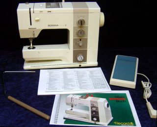Nähmaschine BERNINA Record 930 Electronic m. Koffer   Sewing Machine