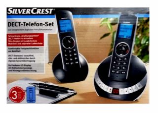 SilverCrest Cocoon 1155 DECT Telefon +Mobilteil AB