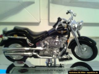 MAISTO   Harley Davidson 2000 FLSTF Fat Boy 118